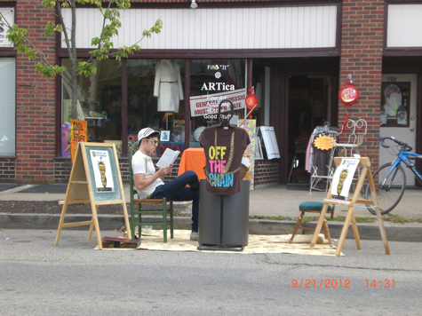Pop-up Reading Room