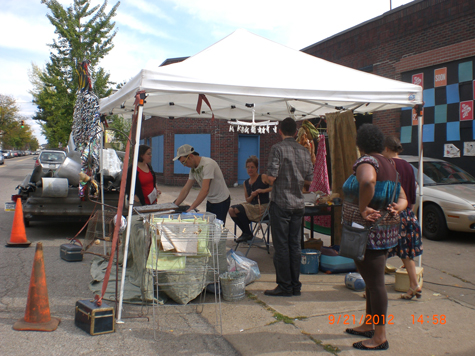 Paper Making with local artists